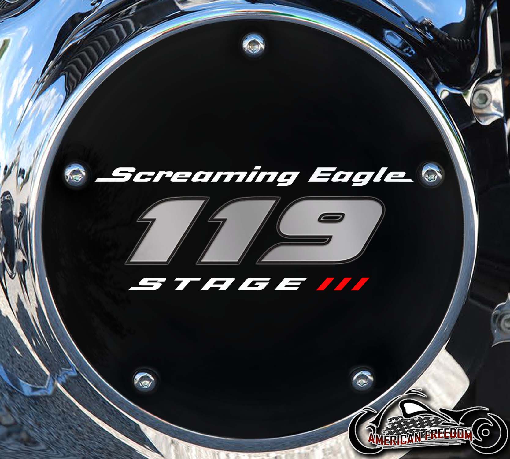 Screaming Eagle Stage III 119 Derby Cover
